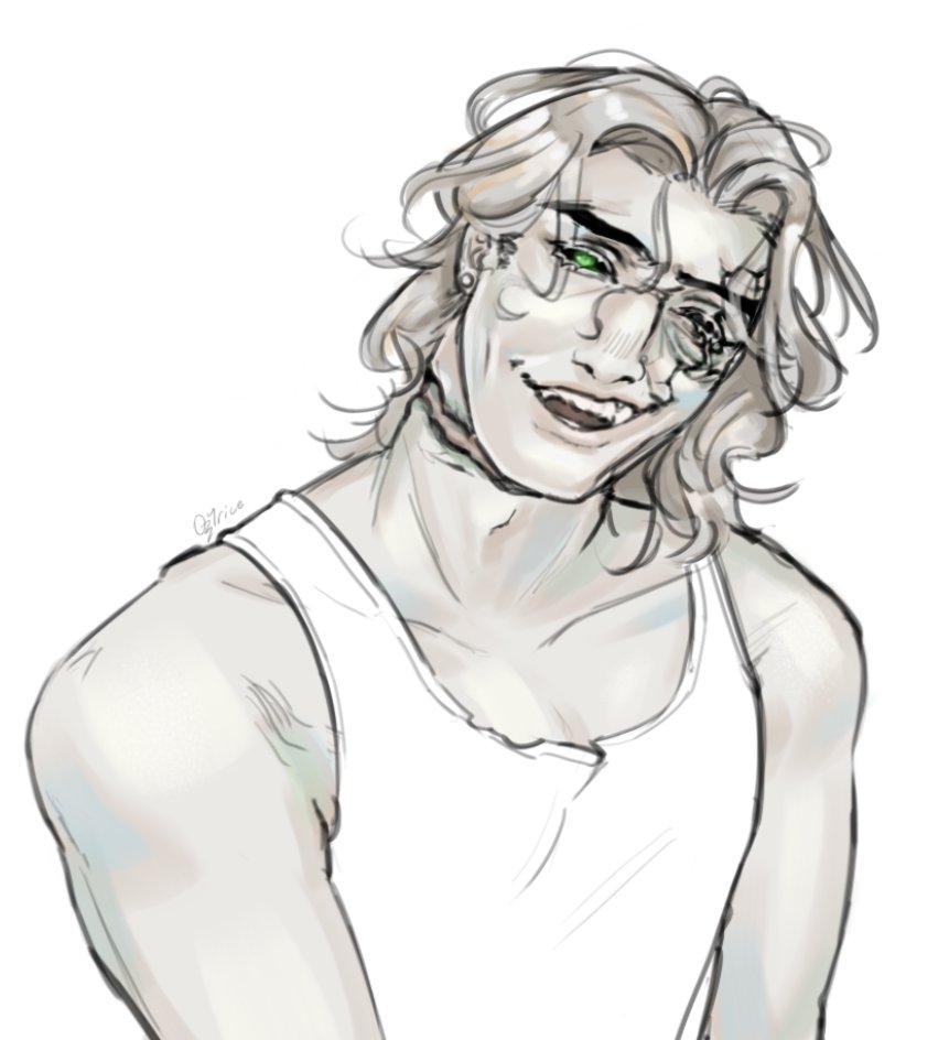 ozyricearchive's tweet photo. // scars

hc: dream's perfected this skill by now, but his skin and hair still show his earlier attempts at revival. He'll often hide the scars but quite likes the skin tone https://t.co/SC5byEg2VI
