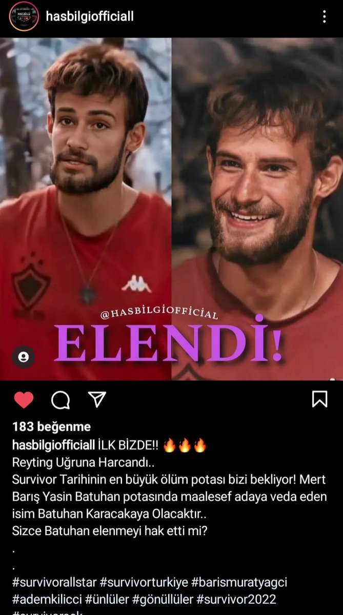 ollollov's tweet photo. Böyle bir şey olursa cidden 1 hafta durmaksızın gülerim eğer pota böyle olursa bence elenebilir😂
#survivor2022allstar https://t.co/Jm4jAg6zG3