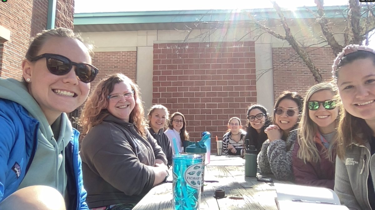 Beautiful day for a #SWMS meeting at HPL! We have some cool stuff coming up, so stay tuned!