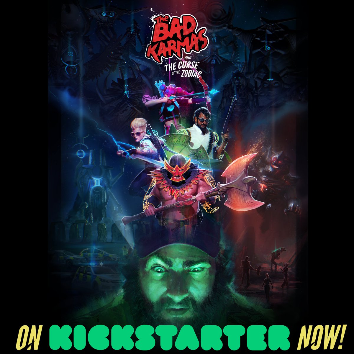 TeburuGames's tweet photo. The big red button has been pressed:

🚨 WE'RE LIVE ON KICKSTARTER! 🚨

Join us now on Kickstarter!
https://t.co/O8IDT1UdWo

#teburu #thebadkarmas #tabletop #gaming #boardgames #kickstarter https://t.co/WI47wgmN19