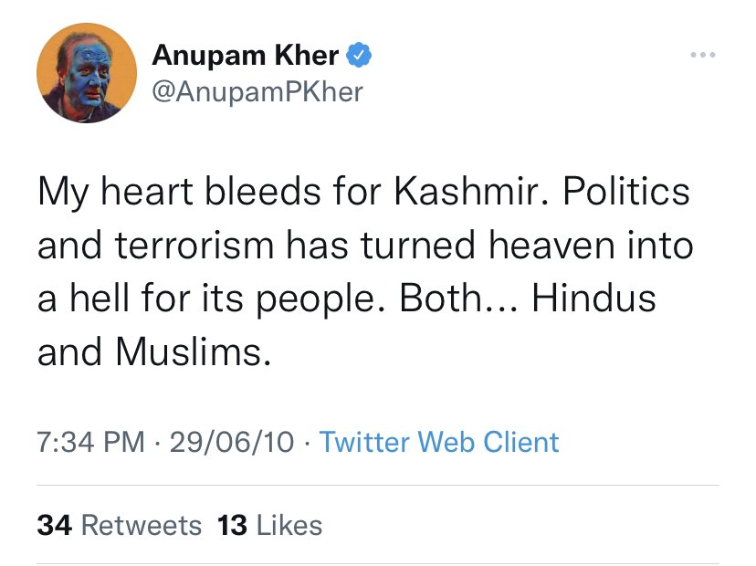 VinayDokania's tweet photo. The #AnupamKher Files.... https://t.co/jyB3uH1yiO