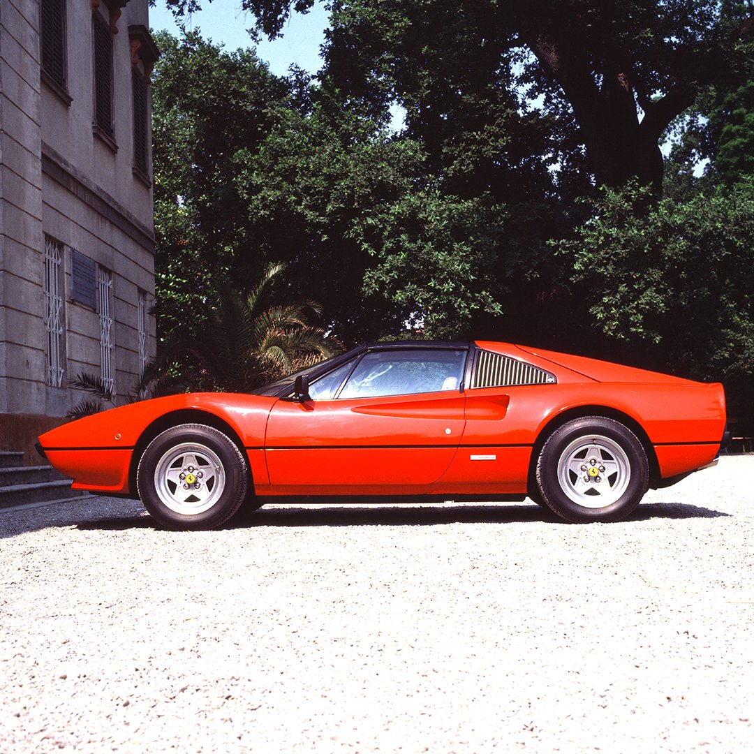 Meet the #Ferrari308GTSi: an 80s icon and successor of the #Ferrari308GTBi. The unique spider is a V8 mid-engined, two-seater sports car which debuted in 1980. #Ferrari