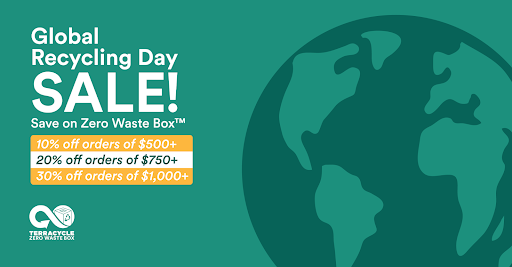 TerraCycle's tweet photo. #GlobalRecyclingDay is the perfect time to start your spring cleaning. Now you can clean the right way—with Zero Waste Box™! Shop between March 15-18 to save up to 30% OFF Zero Waste Box!
Shop now: https://t.co/n1Yl2CTSHt
#TerraCycle #RecycleEverything #ZeroWasteBox https://t.co/4O1Go45KPu