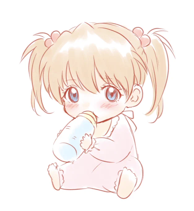 もう幼女を越えてべびアスちゃんだよ🍼 