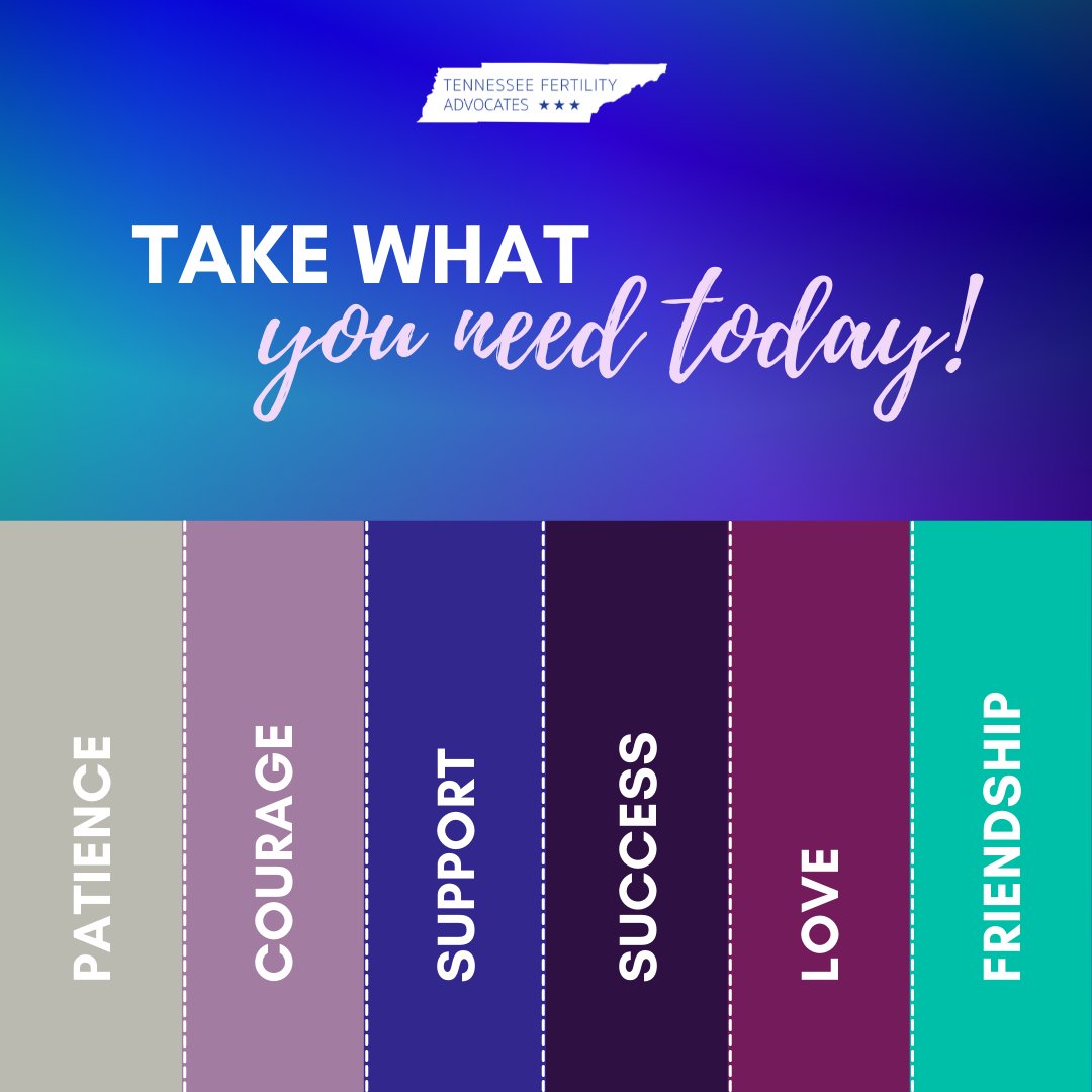 tnfertilityadv's tweet photo. What do YOU need most today? https://t.co/q4YqiGNSyi