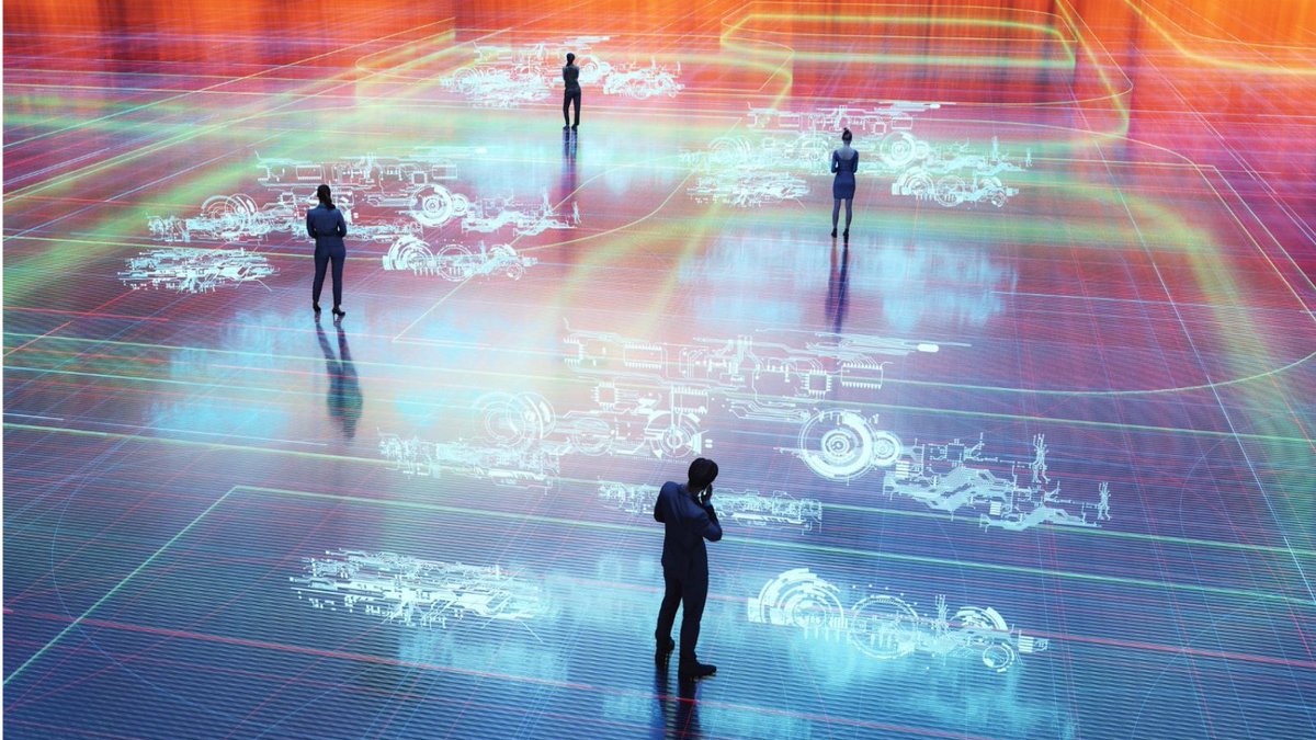 innovateuk's tweet photo. The next generation of technologies heralds an age of disruption. These are new frontiers of industrial revolution powered by #Research &amp; #Innovation.

Read the #InnovateBlog on this from Esra Kasapoglu - Director of #AI and Data Economy at @innovateuk:
https://t.co/sraoDvz08R https://t.co/gMHh0MsSlC