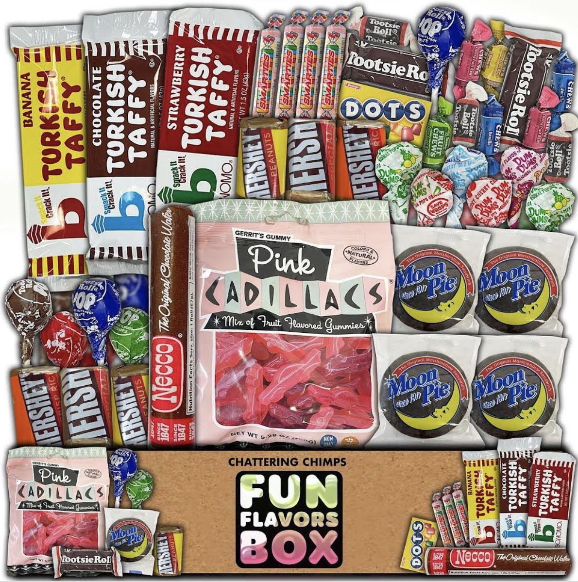 Chimpmart_2016's tweet photo. Retro candy lovers, rejoice! Take a trip down memory lane with candy from the past, perfect for friends, family members, and coworkers alike.
Get yours:
https://t.co/Y5TqMQ8aS3

#ChatteringChimps #SnackBox #CollegeEssential #SnackGiftBox #SnackBundle #retro #vintage #retrocandies https://t.co/ytqiLLA6hx