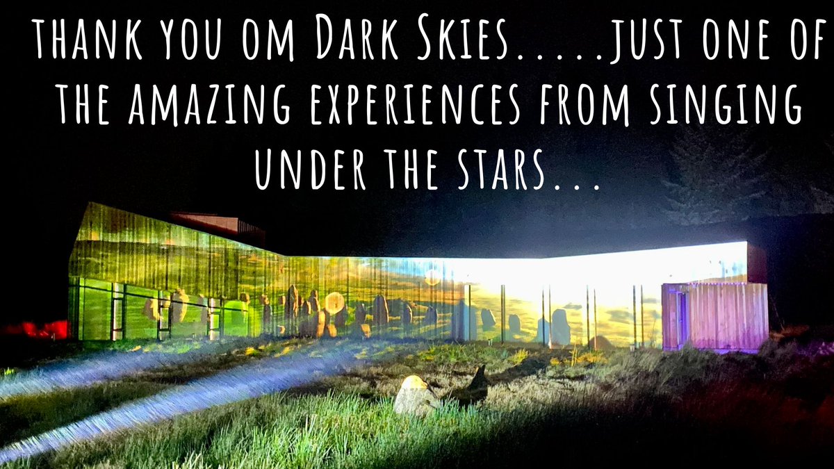 Thank you <a href="/omdarksky/">OM Dark Sky Park and Observatory</a> -what an experience we had singing under the stars.. Thank you <a href="/BelfastHourNI/">#BelfastHour</a> for introducing us to <a href="/EmbracEtours/">EMBRACEtours</a> - it really enhanced our day. Mostly thank you to everyone who attended our Big Belfast Pop Up Choir event.... AWESOME #singrocklive #belfasthour