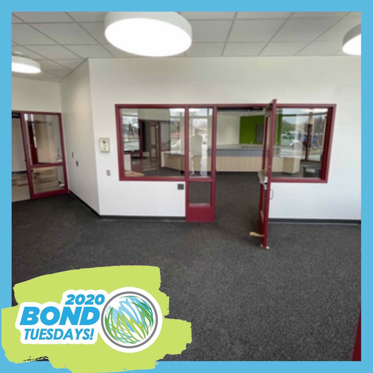 PCCS_Official's tweet photo. The new secure entrance has been completed at Eriksson Elementary thanks you your support of the 2020 Bond! #2020Bond #ThanksPCCSCommunity #PCCSCreatingtheFuture
#LearnPrepareThrive https://t.co/YzuhOzIC9Z
