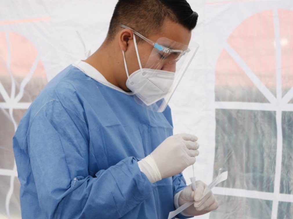 GobCoacalco2022's tweet image. Recuerda que continuamos con la aplicación de pruebas gratuitas para detectar el #COVID19
⏰Horario: lunes a sábado a partir de las 8:00 am
📍Lugar: DIF Cabecera Municipal
¡Si te cuidas tú, nos cuidamos todos!😷