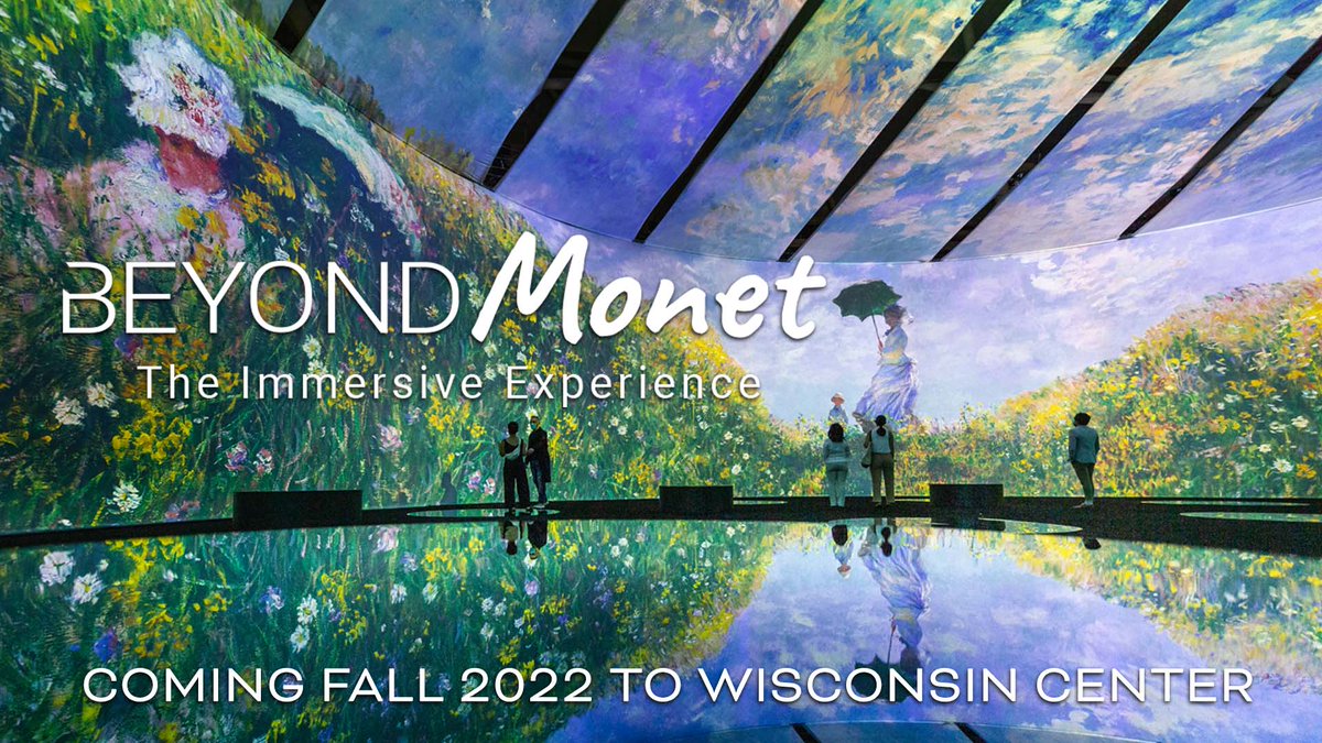 BairdCenter's tweet photo. JUST ANNOUNCED: Beyond Monet: The Immersive Experience
COMING THIS FALL TO THE WISCONSIN CENTER!
Pre-sale signups have begun for Beyond Monet: The Immersive Experience. To sign up for first access to tickets, visit https://t.co/UCfXjLxNNF.
#BeyondMonetMilwaukee #BeyondMonetMKE https://t.co/rDjPKO1AOl
