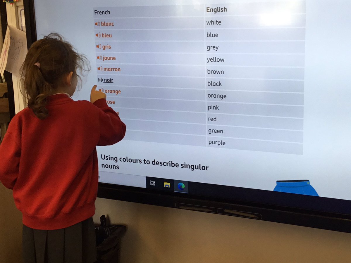 StrettonStMatts's tweet photo. We have been learning to say a few colours in French. 
#SSM #SSMRecption #SSMUnderstandingtheworld #SSMFrench https://t.co/YrbNFhOXF2