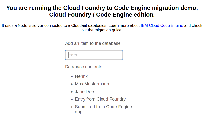 In myy latest #IBMCloud #blog post I discuss #bestpractices for migrating from #CloudFoundry to #serverless #CodeEngine:
ibm.com/cloud/blog/fro… <a href="/IBMDeveloper/">IBM Developer</a> <a href="/IBMcloud/">IBM Hybrid Cloud & Infrastructure</a> <a href="/uwefassnacht/">Uwe Fassnacht</a> <a href="/mosersd/">Simon Moser</a> <a href="/dsfaller/">David Faller</a> <a href="/Jessieevaline/">Miriam Oglesby</a> <a href="/VidyasagarMSC/">Vidyasagar Machupalli FBCS</a> <a href="/KerstenRichter/">Kersten Richter</a>