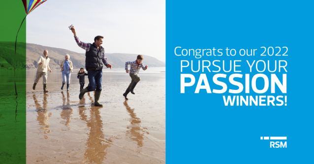 DPHirdCA's tweet image. RSM is proud to support 9 #PursueYourPassion winners each year with $90K (total) and 9 days of PTO each so they can pursue their dreams! Meet this year’s winners, including Jeremy Harty from our Calgary office: #BeYouAtRSM rsm.buzz/3tYKPeD