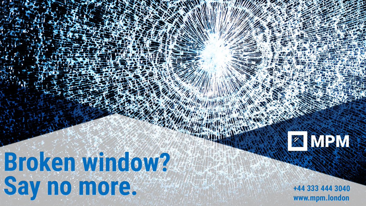 🔹 Broken window? We're on our way. 

MPM specialises in aluminium window maintenance guaranteeing a professional and timely response.

📞 Call us at +44 (0) 033 34443040