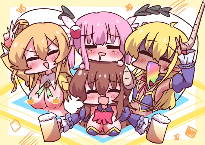 酔い加減テトラゴン #まちカドまぞく 