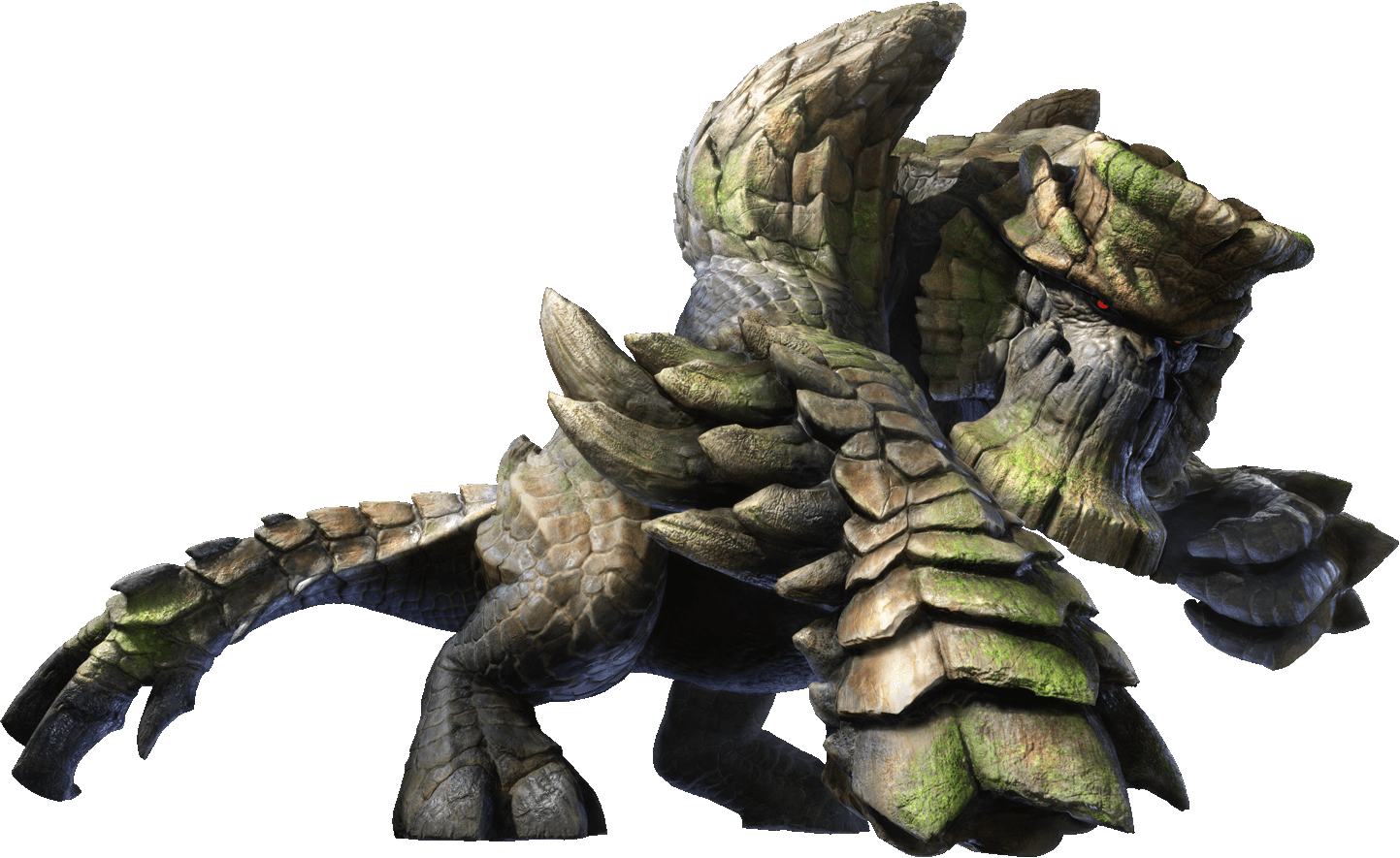 Renders for the new monsters of Monster Hunter Rise!