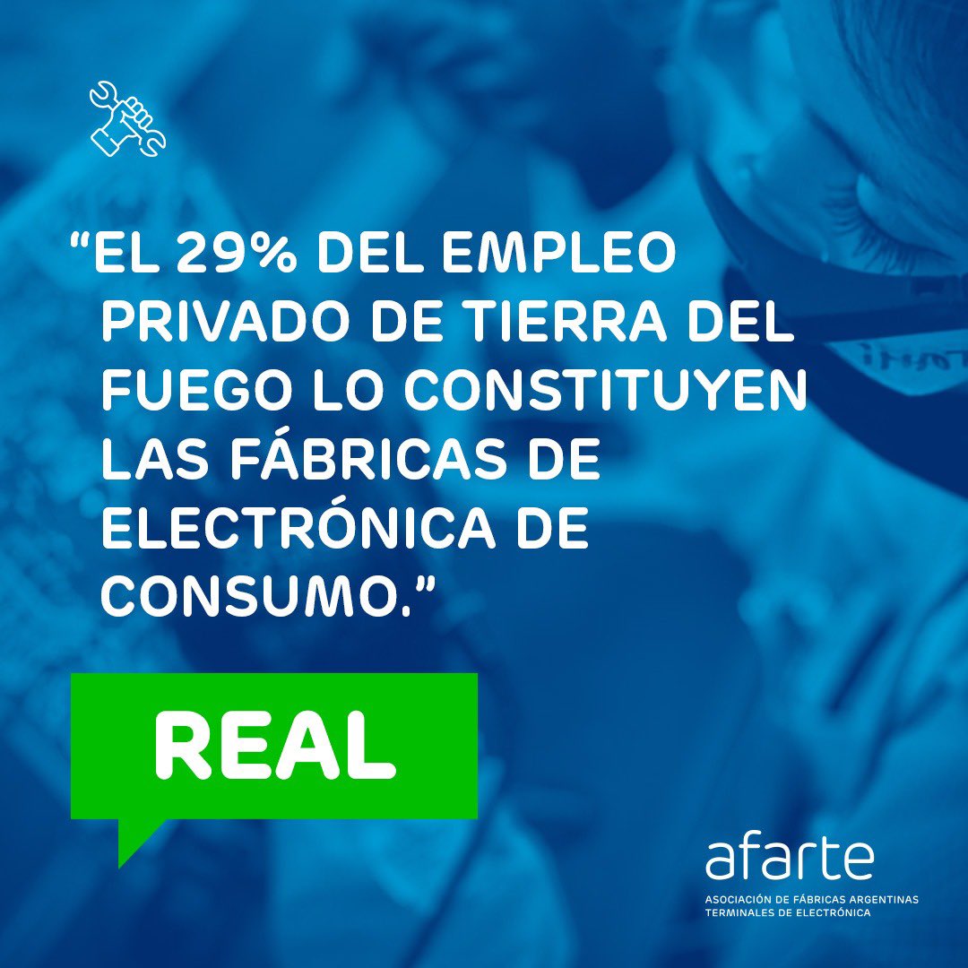encende_ar's tweet photo. Con más de 20 fábricas en la isla, la industria electrónica genera el 60% del empleo industrial de Tierra del Fuego y un 29% del empleo privado de la provincia. https://t.co/xJDzKRO4KU