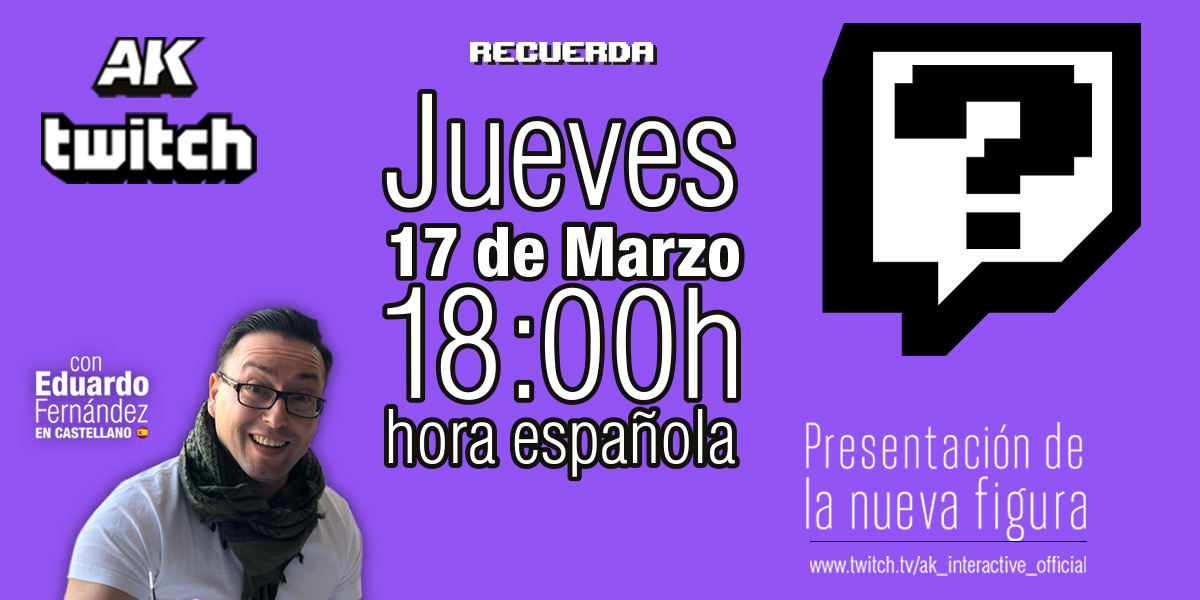 Ak_Interactive's tweet photo. ¡Nos vemos el jueves por aquí!
👉https://t.co/MNmFGUfOM8
#AKInteractive #AKEnTwitch #AKEnDirecto https://t.co/ImA0HD1TQJ