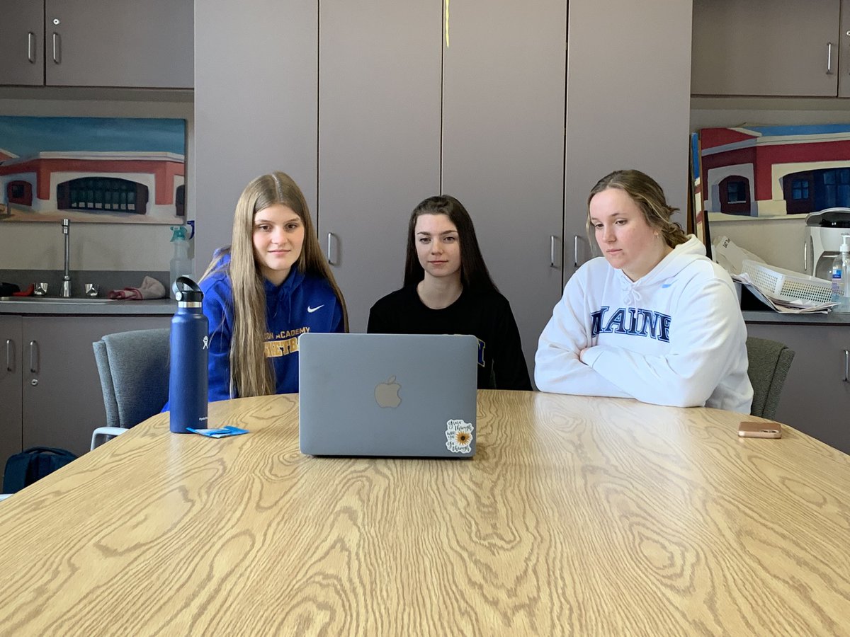 Matthew Peel (@ba_peel) on Twitter photo Marissa, Val, and Emma are representing BA very well as they are fielding questions from the media getting ready to play in the state championship this weekend!! <a href="/ciacsports/">CIAC Sports</a> <a href="/CAS_ct/">CT Association of Schools</a> <a href="/BaconAthletics/">BA Athletics</a> Marissa, Val, and Emma are representing BA very well as they are fielding questions from the media getting ready to play in the state championship this weekend!! <a href="/ciacsports/">CIAC Sports</a> <a href="/CAS_ct/">CT Association of Schools</a> <a href="/BaconAthletics/">BA Athletics</a>