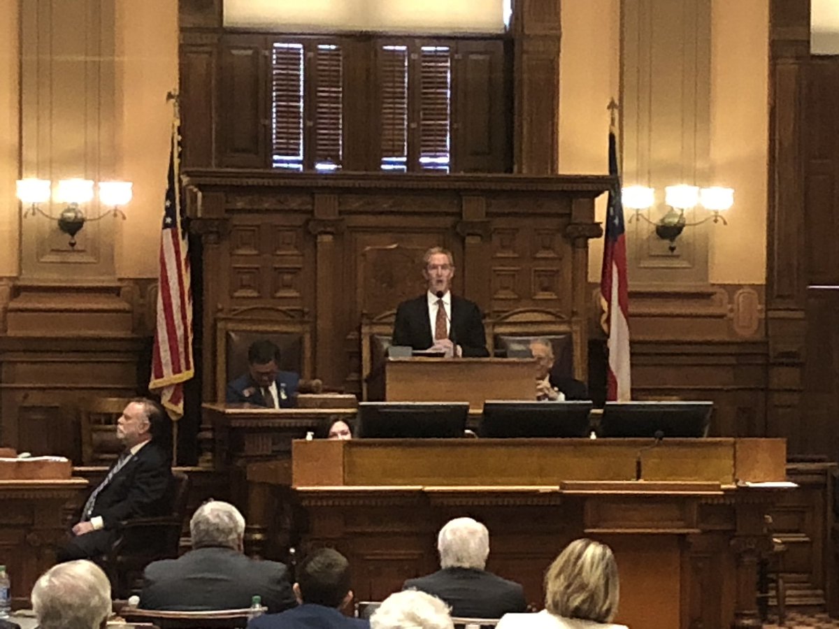 Pastor Andy Stanley to GA House: “Those of you who pander to and foster division - you are terrible leaders. If you need an enemy in order to lead, you’re a poor leader.” #gapol