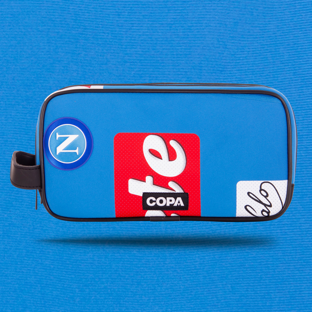 COPAfootball's tweet photo. - First come, first served! –​​​​​​​​
​​​​​​​​
This toiletry bag has just been launched on https://t.co/I1wrz36Qz8. Our #RecycledBags, all made out of classic football shirts, are unique. No restocks. ​​​​​​​​
​​​​​​​​
#SSCNapoli #Naples #oneofakind #recycledbagssince2006 #COPA https://t.co/b2Y4cbo2bt