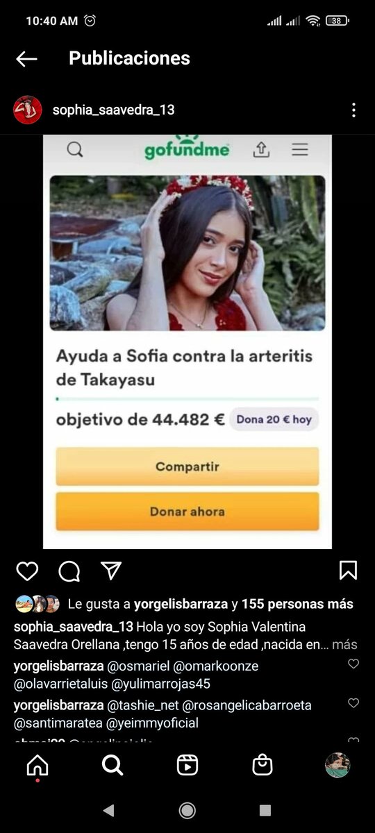 polaca69's tweet photo. Ayudemos a Sophia a recaudar fondos para su operación https://t.co/0dCCVUl304 #GoFundMe ayúdenme a difundir su link para que llegue a más personas https://t.co/gHjz45NkPv
