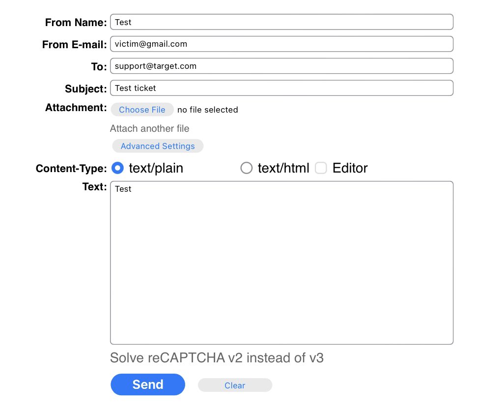 Sayaan Alam on Twitter "When testing support portal, Don’t to