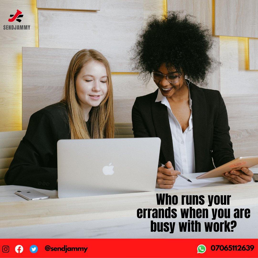sendjammy's tweet photo. Always SendJammy when you are busy with work to Run all your errands.

We run errands such as

GROCERY SHOPPING
SURPRISE PACKAGES
CLEANING SERVICES
BULK DISPATCH
INSPECTION OF LANDS
DOCUMENT RETRIEVAL
Etc Home Depot The Office #AbujaTwitterCommunity https://t.co/hCYSmfOMvZ