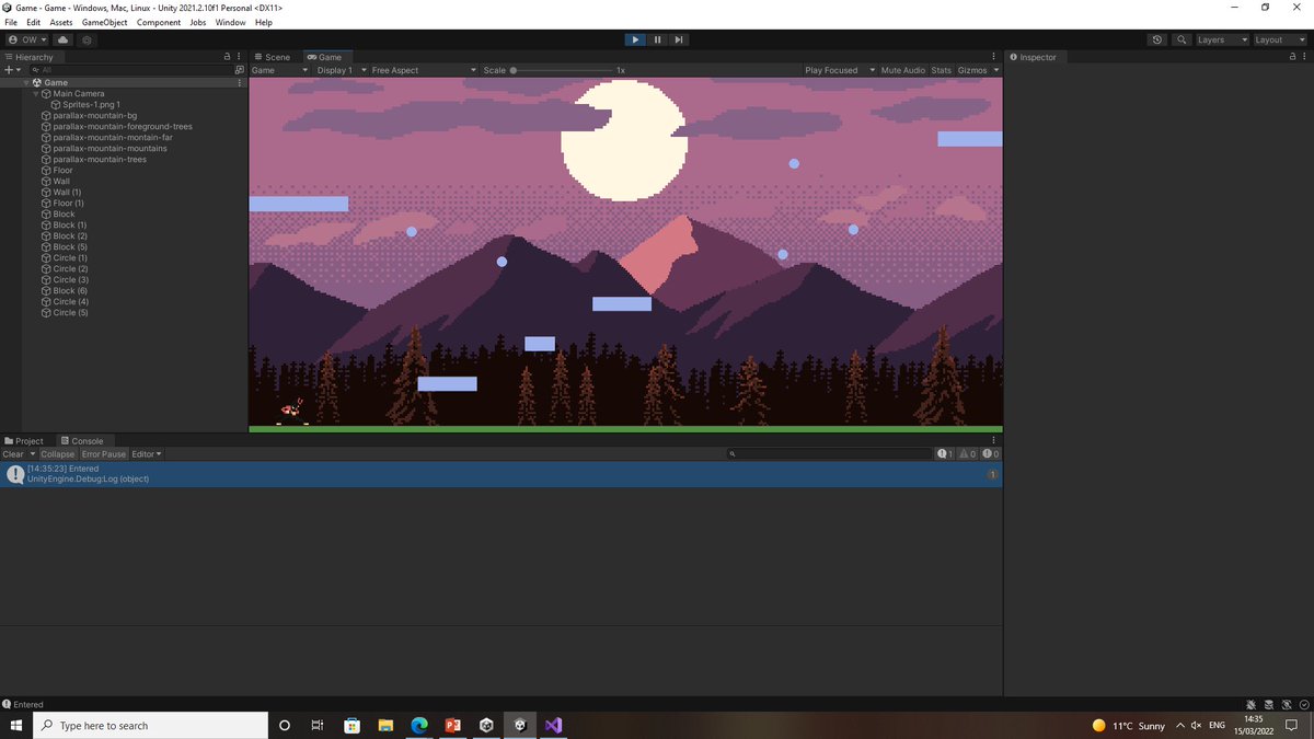 Our BTEC Level 3 Computing students have been making their games this week and so far, they are all coming along really well. 🤩

#Unity #GameDevelopment #GIFHE #BTEC
