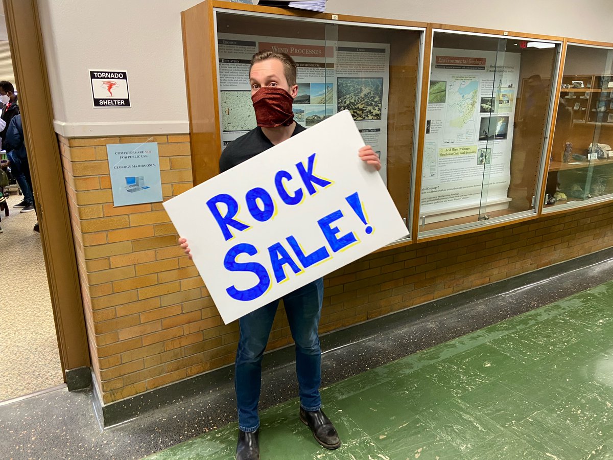 Don't miss today's Rock Sale! Open until 5 pm, McGilvrey 223.
