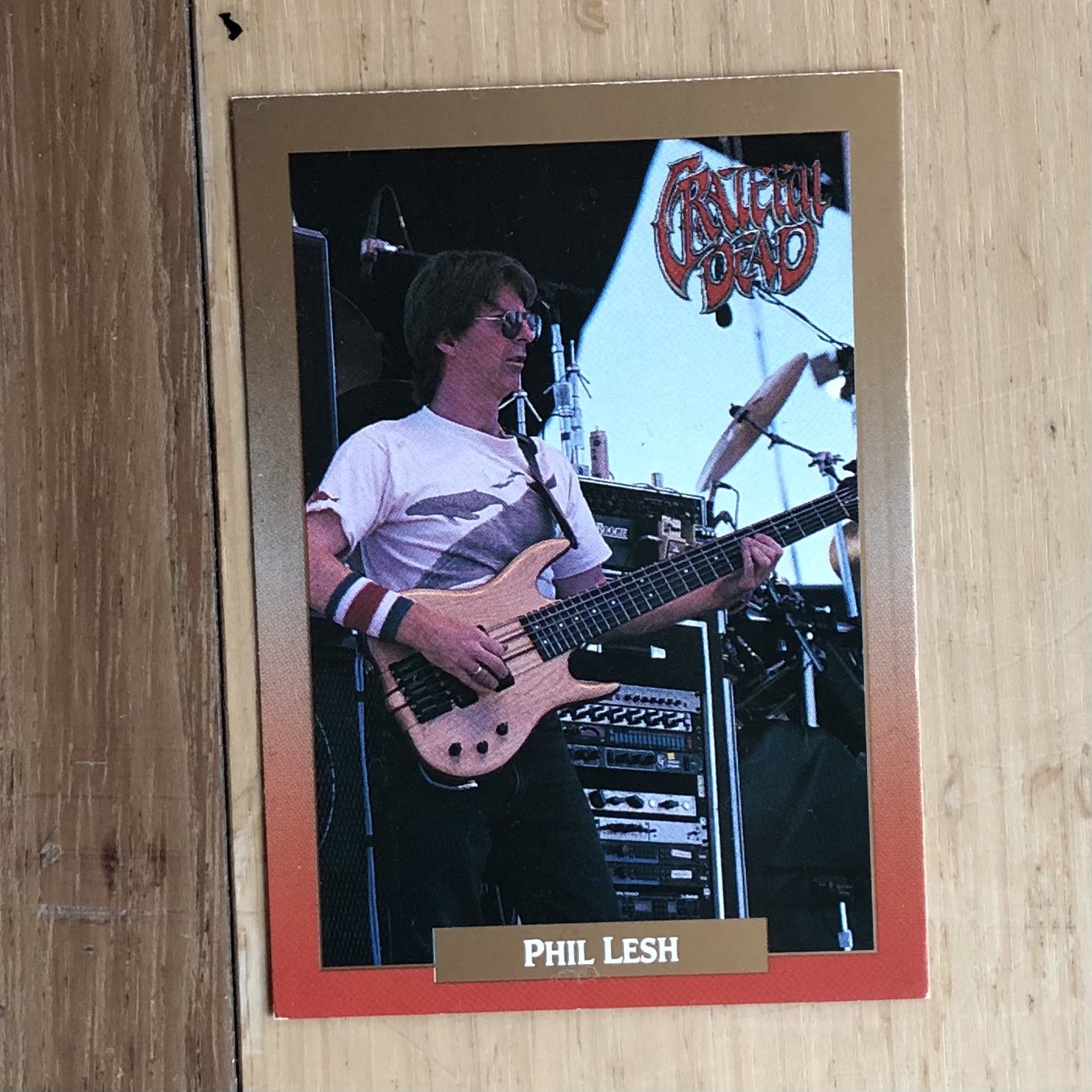 Happy Birthday to Phil Lesh!

1991 Brockum Rock Cards
Styled out as always 