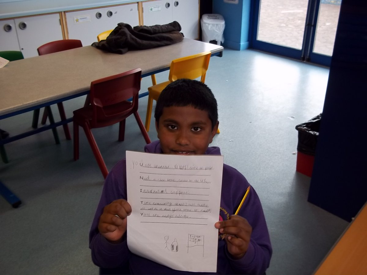 hafodprimary's tweet photo. Here are a few of the brilliant poems we wrote today. We will tweet more tomorrow #SchoolofSanctuary #hfp3 https://t.co/WI0OoZEjoF