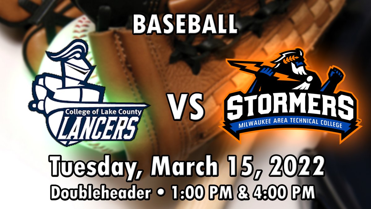 MATC_Athletics's tweet image. Baseball vs College of Lake County

During ongoing field renovations, home baseball games are played at Franklin Field. Franklin Field is located on The Rock Sports Complex grounds. 

MATC Athletics will stream the game live at: 
facebook.com/Milwaukee-Area…