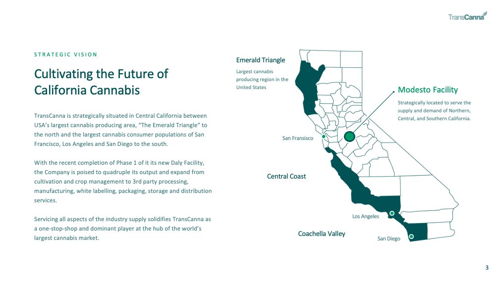 AGORACOM's tweet photo. FEATURE: @TransCanna 

Strategically Positioned At Epicenter of California’s $9B #Cannabis Market

Completion of multipurpose, 196,000 sqf Daly Facility will solidify $TCAN as dominant player in the region

$SLNG $TILT

#Cannabis #THC

Learn More 👉🏼 https://t.co/48zOsOQlkb https://t.co/kTB0hRRp2E