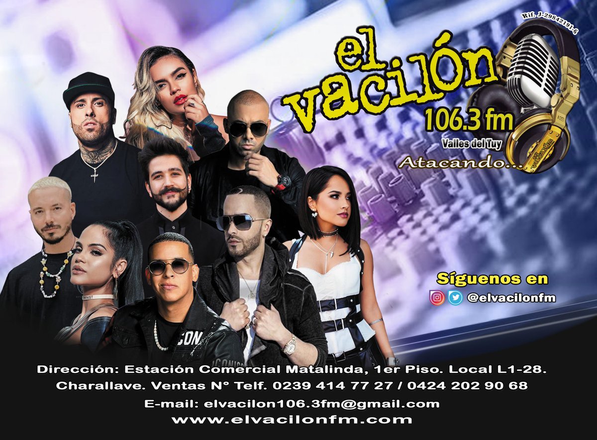 EL VACILÓN 106.3FM📻 tweet media