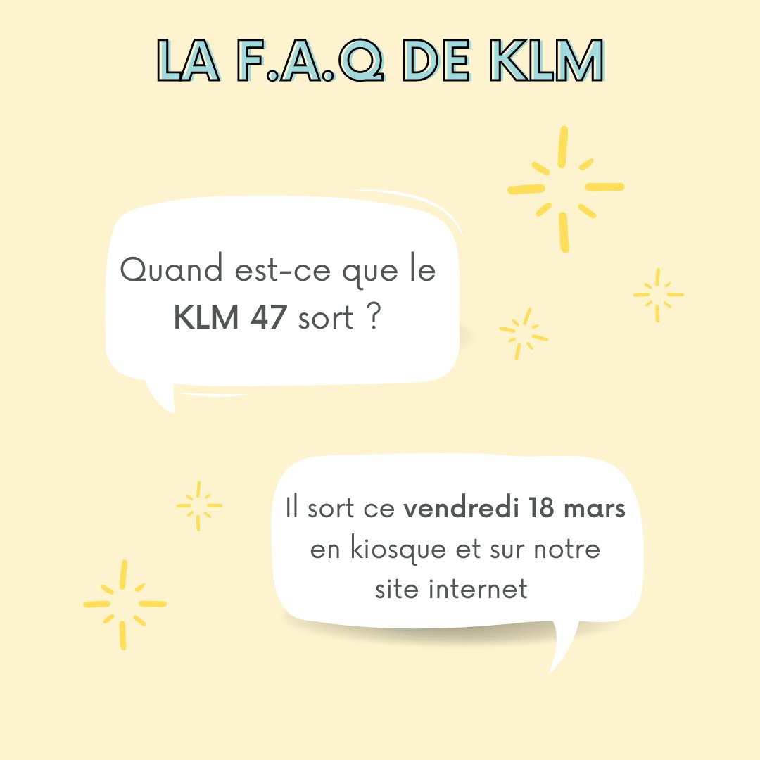 KpopLifeMag's tweet photo. Le KLM 47 sera disponible le vendredi 18 mars en kiosque, mais aussi sur notre site internet ! 😊️

Hâte de découvrir ce nouveau numéro ? 

#klm47 #kpopmag #kpoptwitter #KPOP #kpopopinions #kdramalovers #kpopfr #kpopinfrance https://t.co/mtRlJalKFA