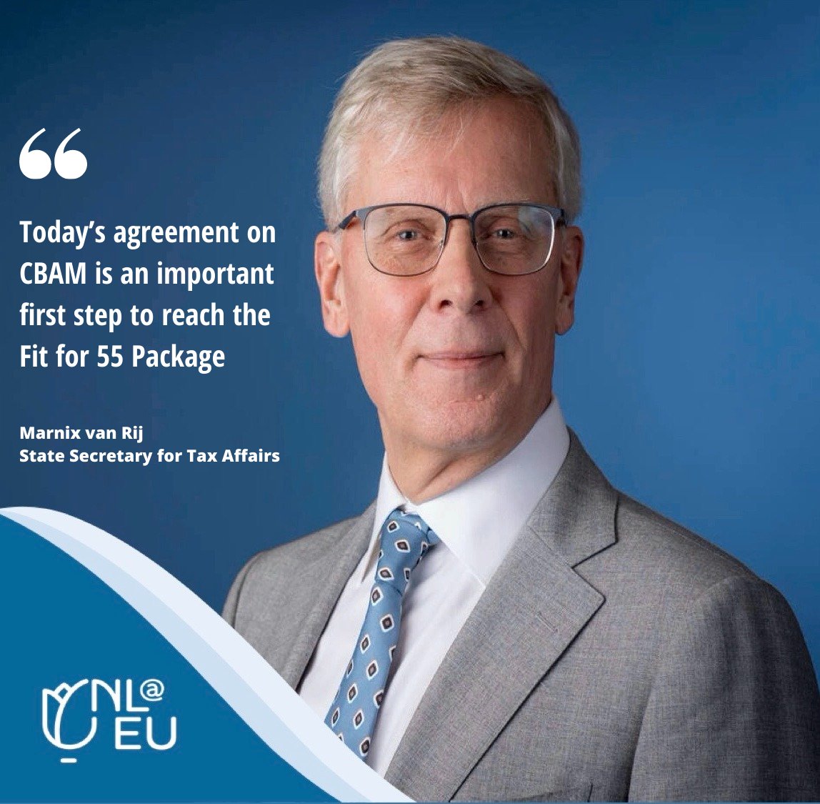 NLatEU's tweet photo. At today’s #ECOFIN EU ministers reached a general approach on #CBAM. https://t.co/CbxKDpiC98