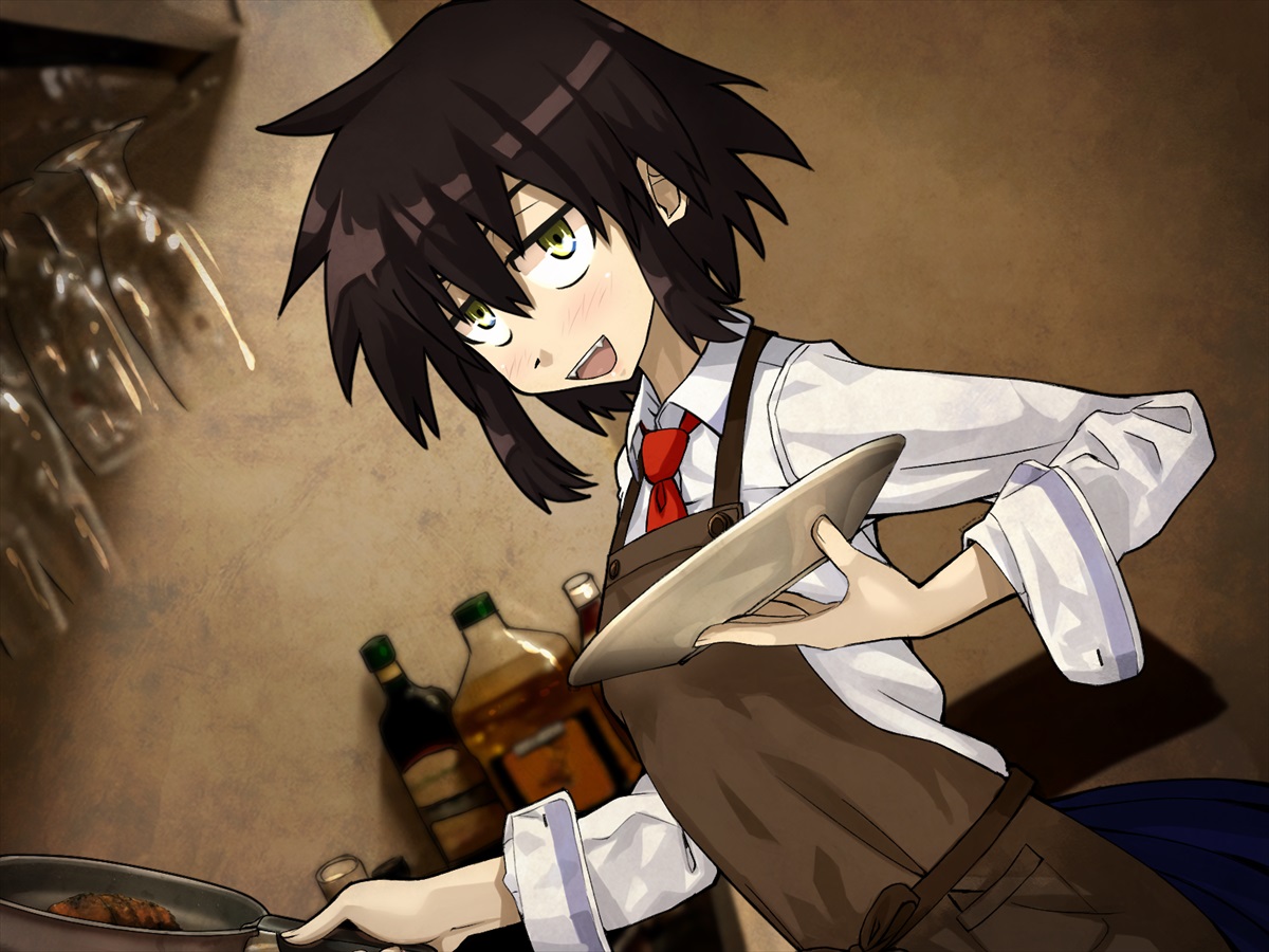 一枚絵の鯉さんの方も髪型とか修正した。 