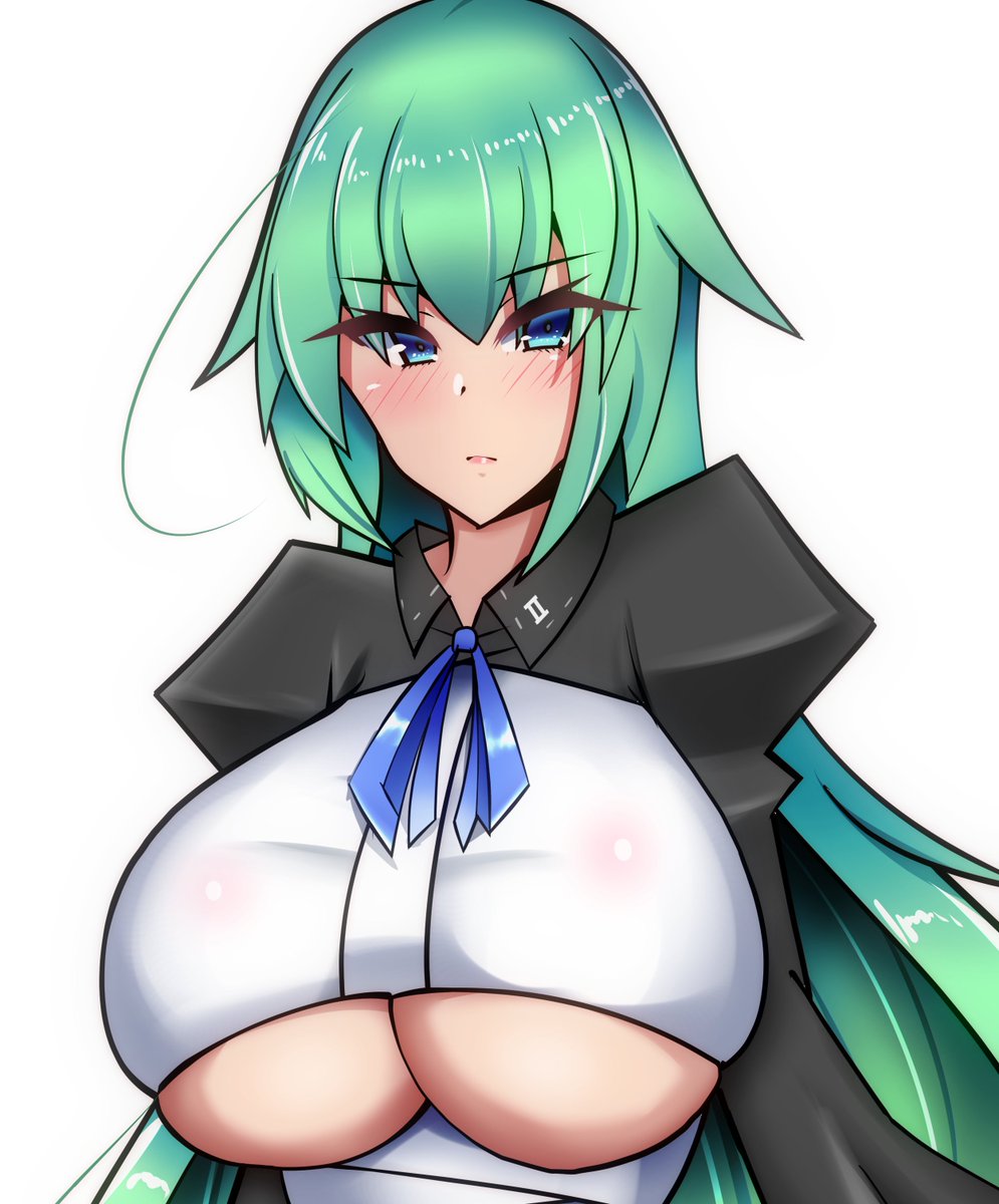 というわけで描きました。
謎のメイドさん…!!! 