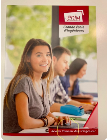 On pourrait pas séparer l'homme de l'ingénieur ? 
<a href="/ENI_METZ/">ENIM - Ecole Nationale d'Ingénieurs de Metz</a> On est en 2022 😱 #Egalité