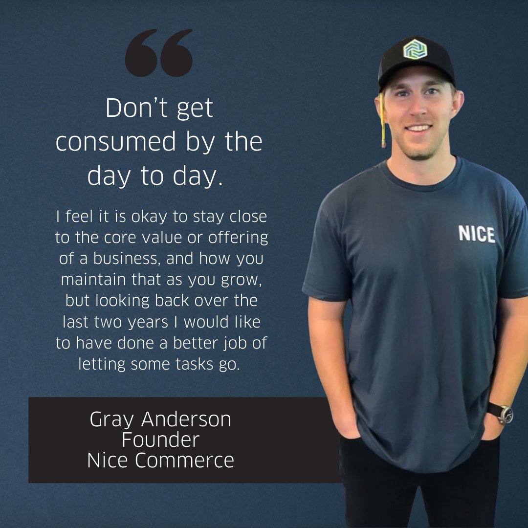 nasdaqcenter's tweet photo. After spending 10 years consulting for e-commerce brands, the Nice Commerce concept was spurred by Gray’s frustration while searching for fulfillment partners.

Read more about Gray Anderson, founder of Nice Commerce, and his entrepreneurial journey: https://t.co/OYLb3HGy5k https://t.co/FstzYeSyxy