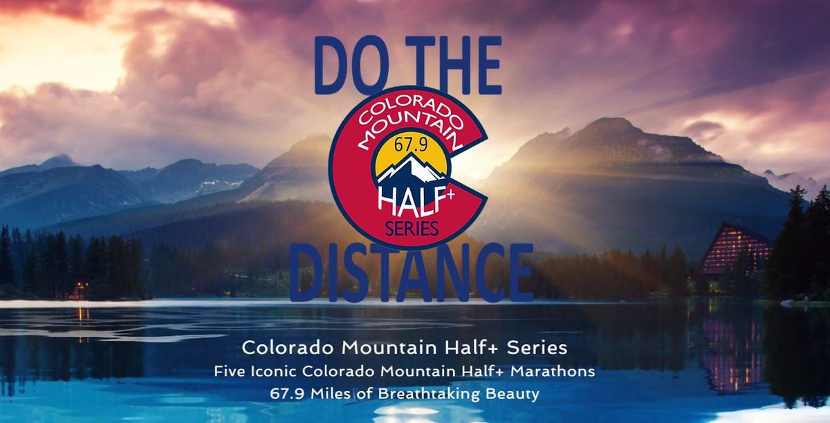 GTIS_Half's tweet photo. Want to hear some very exciting news??? The Colorado Mountain Half Series+ will include not 3, not 4, but FIVE of Colorado’s most beautiful running events! We are so excited to be one of the races! Learn more and sign-up at https://t.co/uBL85tcT5C https://t.co/ZQDc3gbFA3