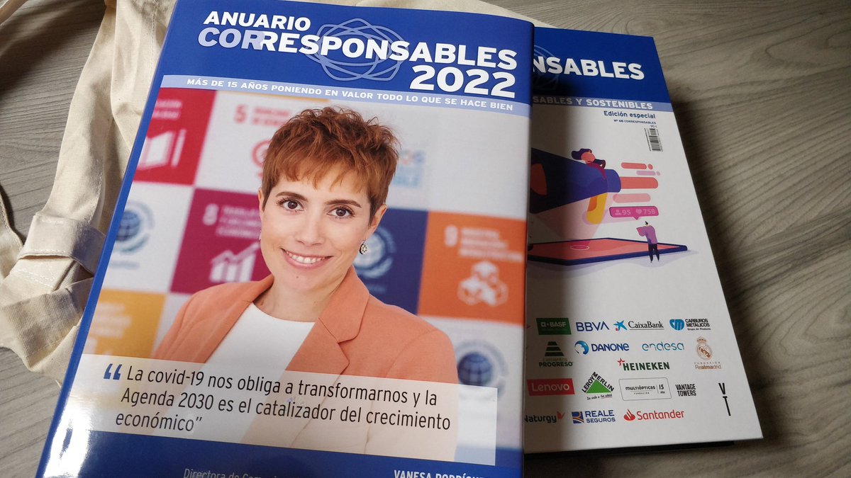 Salir en la portada de la publicación decana del sector en el que trabajas y  que llevas 15 años leyendo...no tiene precio. Gracias <a href="/Corresponsables/">Corresponsables</a> <a href="/marcosgonzalezm/">Marcos González</a> detallazo!