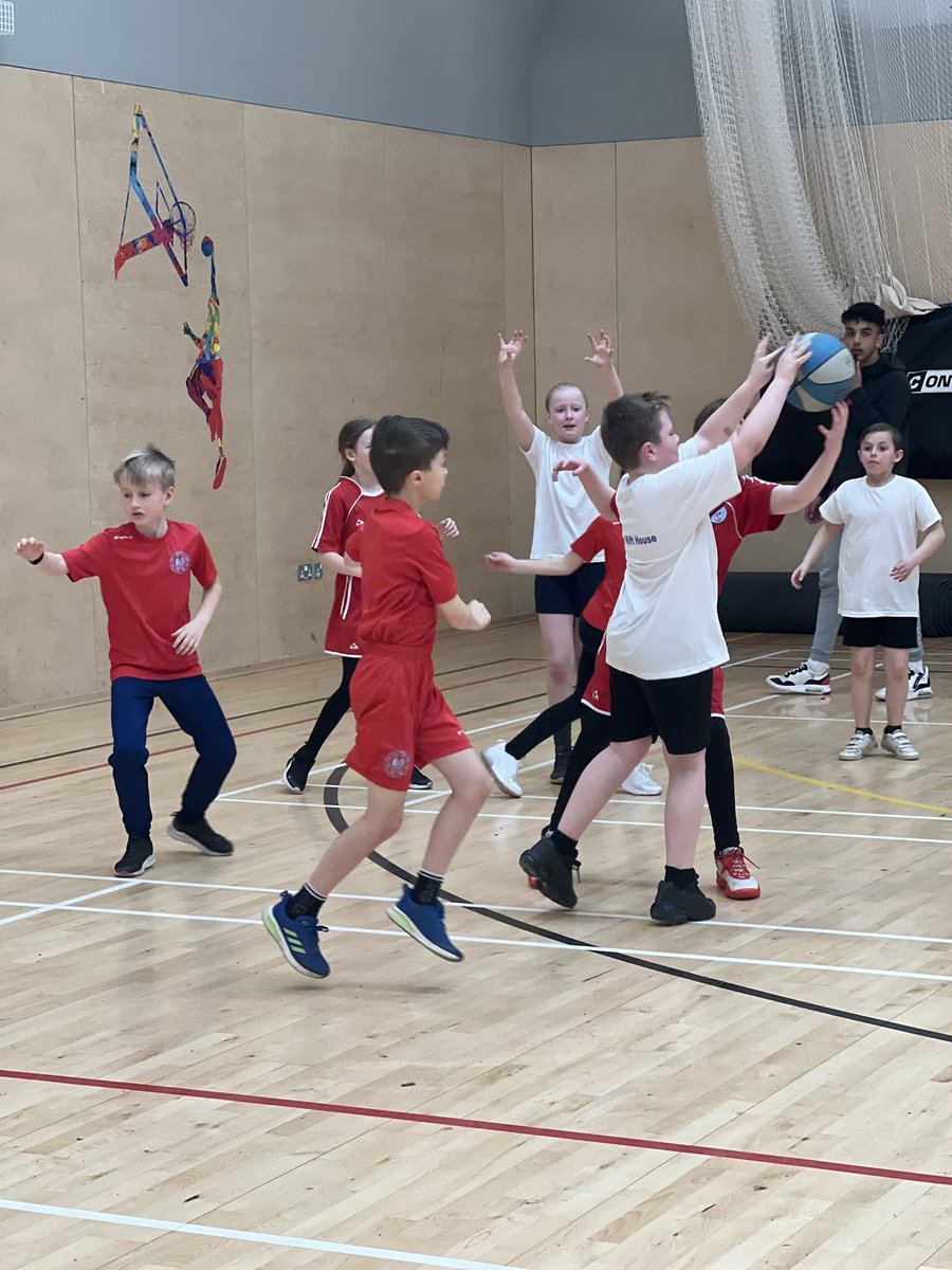 Fantastic afternoon with Rift House, Throston and West Park in our cluster basketball competition. Both Throston and West Park both qualified for the town event next week. Congratulations. <a href="/HighTunstallPE/">High Tunstall PE</a>