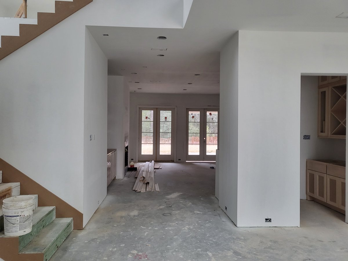 ANDREWPEAR1's tweet photo. Status report on 24826 Lake Kent👩‍🔧
✔️Stucco complete
✔️Sheetrock complete
✔️Cabinets installed  
👌Trim starts this week 
This home in Shadow Creek Reserve is sched. to be completed August '22🙌Check out the views👀
https://t.co/AT57iiYMPH 
#forsale #texashomes #homesforsale https://t.co/uRimOJ7V1Q