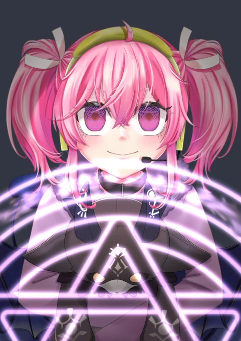 ぬいに召喚されたでびちゃんが入る妄想からできた絵。#でびっち #でびっちかわいい #でびるさまにささげるえ #イラスト 