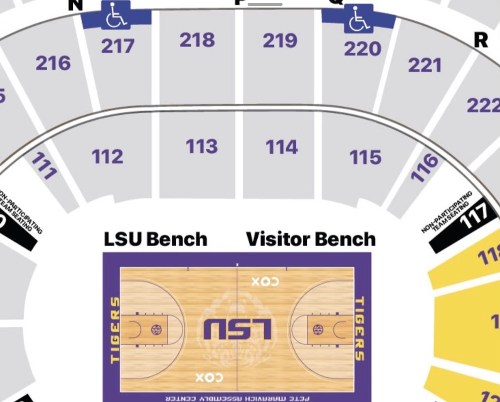 GoJSUTigers's tweet image. NCAA Tournament tickets on sale now! 
See map for sections behind the @GoJSUTigersWBB bench.

lsutix.net

#14JSU vs #3LSU. Saturday at 4 pm in Baton Rouge.  

#RYSJACKSON #TheeILove #BleedTheeBlue x #ProtectTheeBlock #InFlightMode