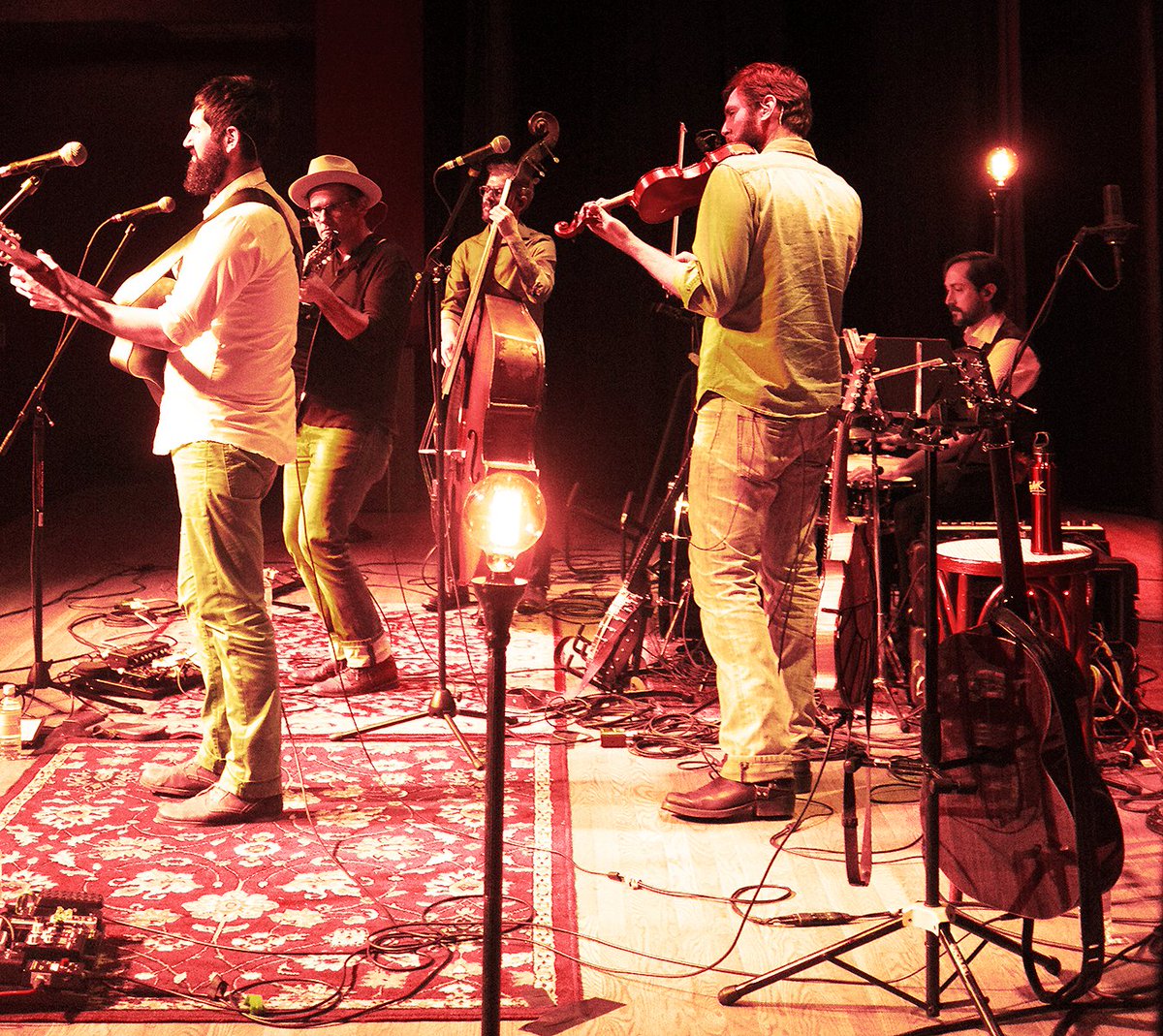 Carnegie Hall welcomes back Americana Roots Folk Rock band The Steel Wheels on Saturday, March 26, at 7:30 p.m. Seats are still available but are quickly filling up! Get yours today. (2017 photo taken from backstage at show at Carnegie)