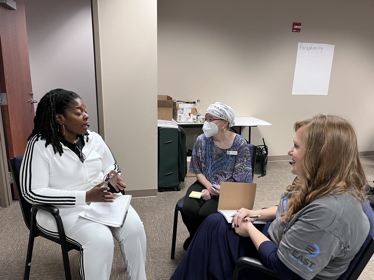 ArkansasLeader1's tweet photo. Teacher Leader Program participants get to know one another and their individual purposes for teaching with learning leader @Jenni_Donohoo. #edleaders #teacherleader https://t.co/RCUCgdZv2N